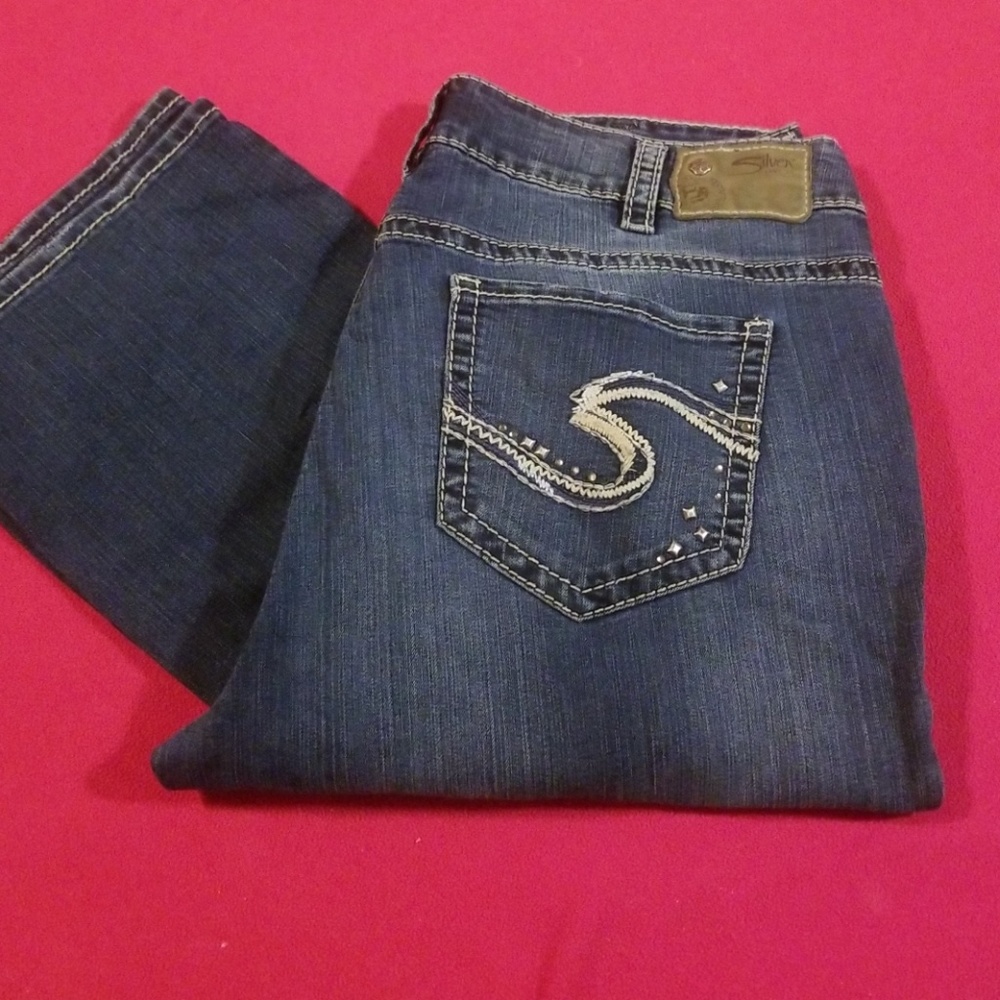 SILVER JEANS size 18x33